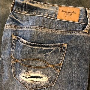 Distressed Abercrombie & Fitch “Madison” jeans